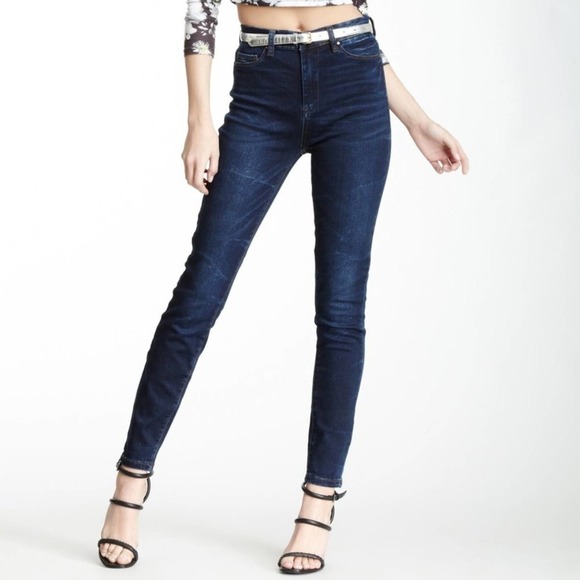 Jeans Skinny Noir Déchiré BlankNYC - Taille 26 - Occasion Très Bon état
